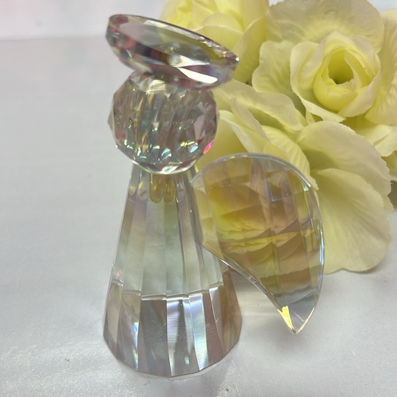 💎CRYSTAL ANGEL 4.5” TALL SPARKLING & BEAUTIFUL 💎 - Picture 7 of 8
